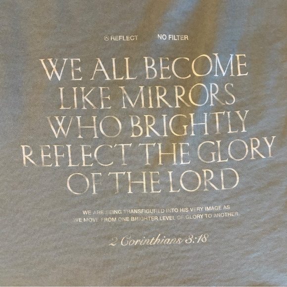 🚨3 for $15 Elevation Worship Reflect Green Graphic Sweatshirt Size Medium - Picture 2 of 8